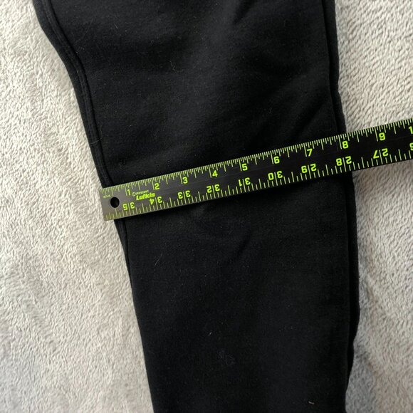 After The Saints Womens Sweatpants Size XS Black Pull On Streetwear Bootcut Y2K - Picture 8 of 11